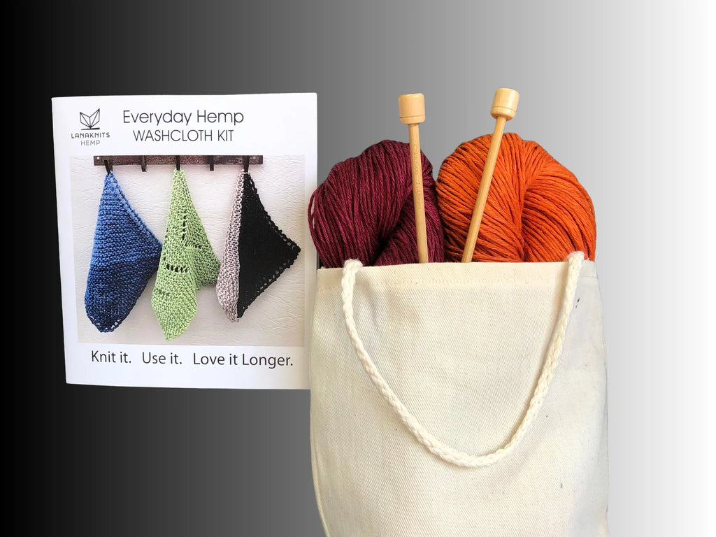 Everyday Hemp Washcloth Kit – Desert Thread
