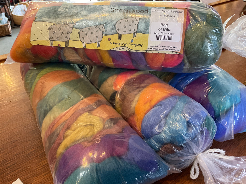 Greenwood Fiberworks - Bag of Bits - 4oz
