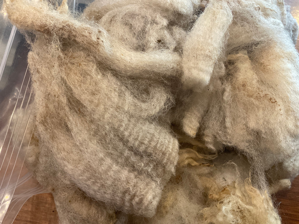 Raw, Unprocessed Fleece