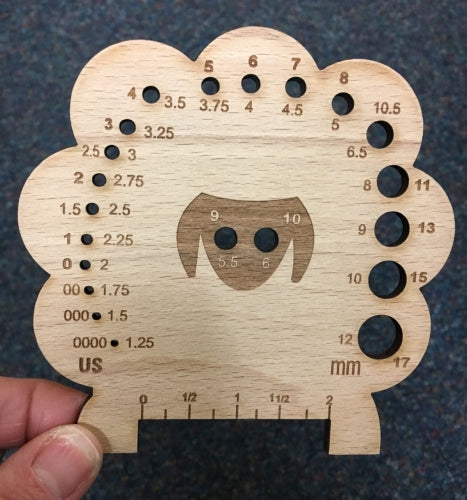 Knitting Needle Gauge