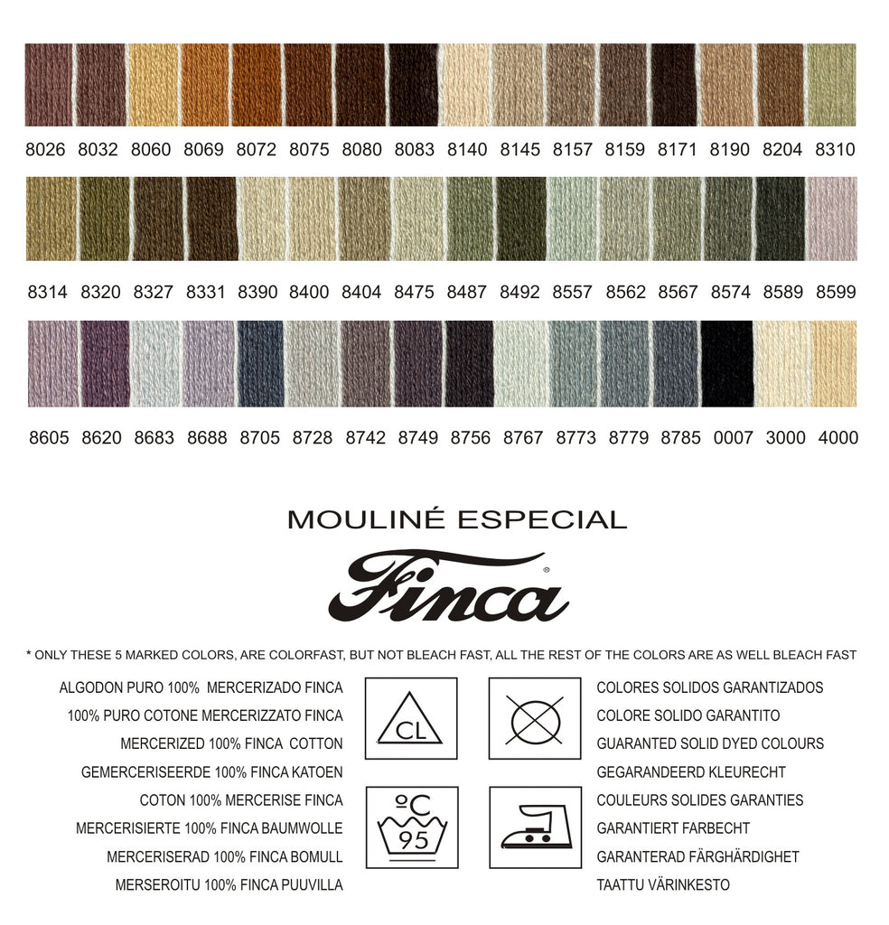 Presencia Mouline Finca Embroidery Thread