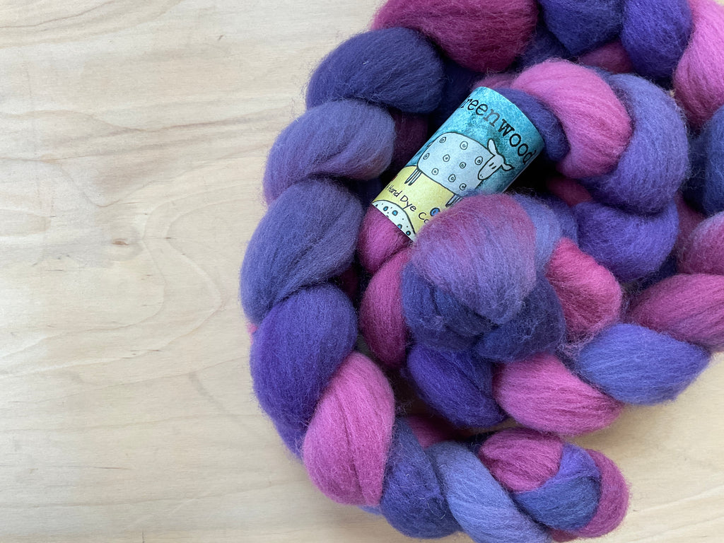 Greenwood Fiberworks Targhee Roving 4oz