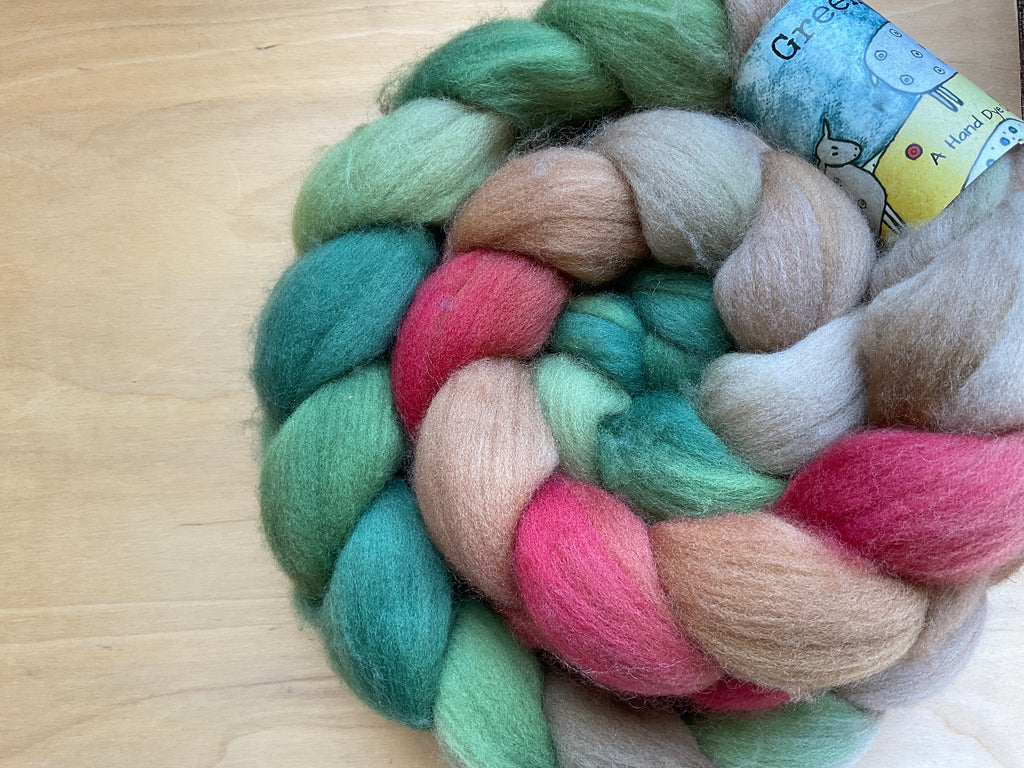 Greenwood Fiberworks Polwarth Roving 4oz