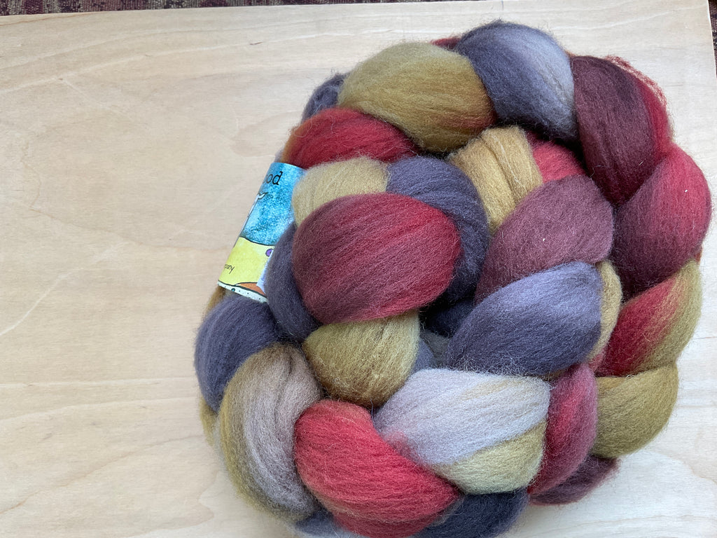Greenwood Fiberworks Targhee Roving 4oz