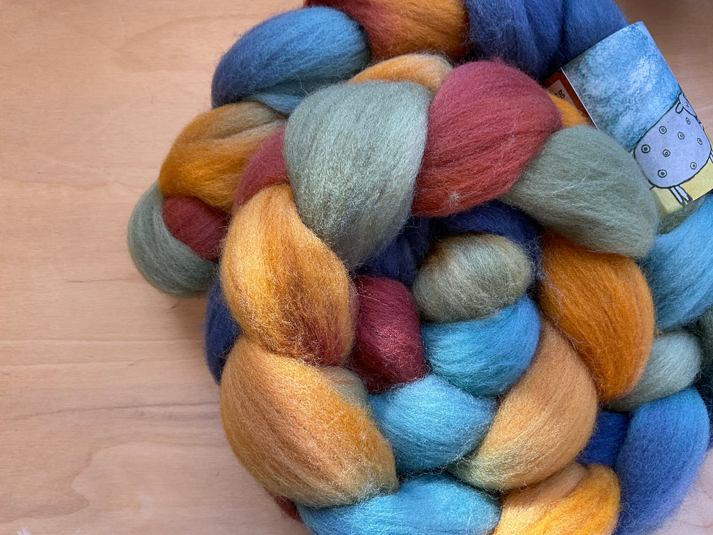 Greenwood Fiberworks Targhee Roving 4oz