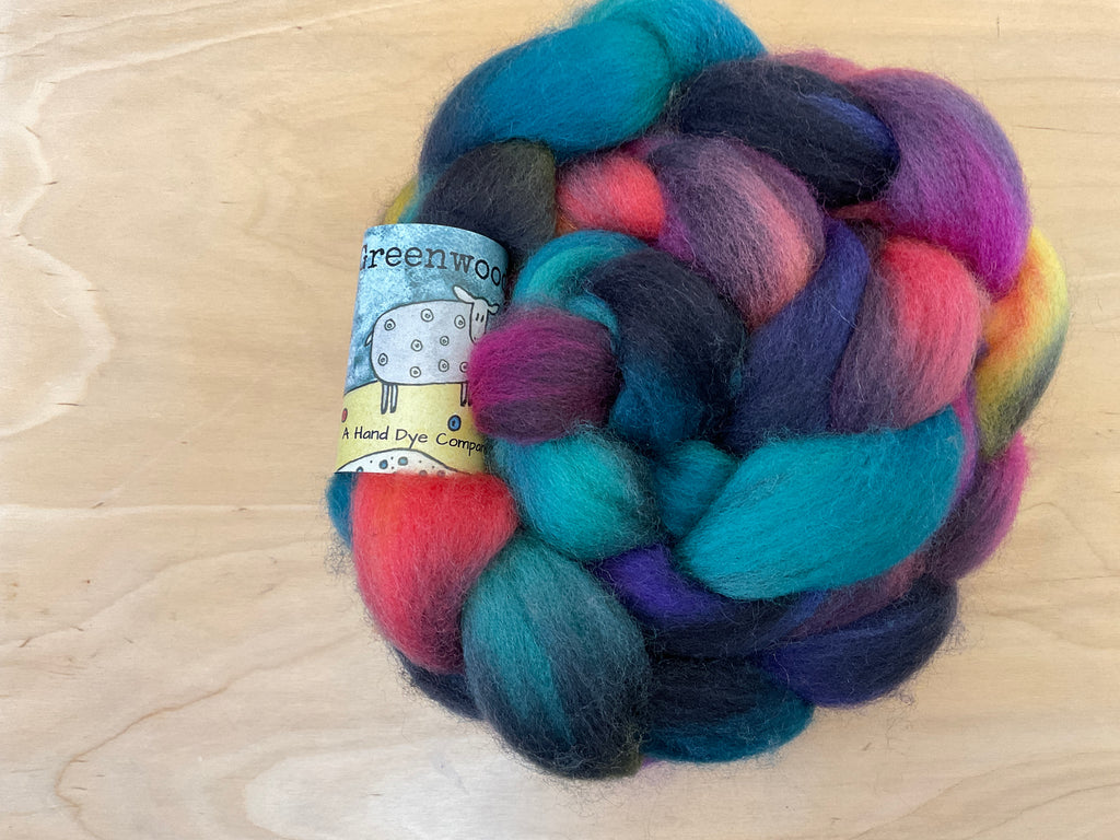 Greenwood Fiberworks BFL Roving 4oz